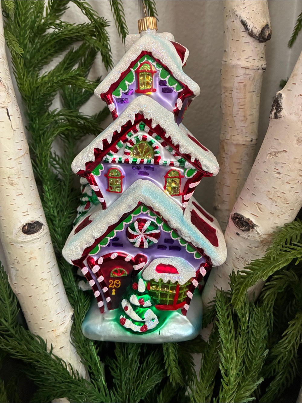 Sparkle Bright by Christopher Radko "Twenty Sweet Street" Gingerbread Village